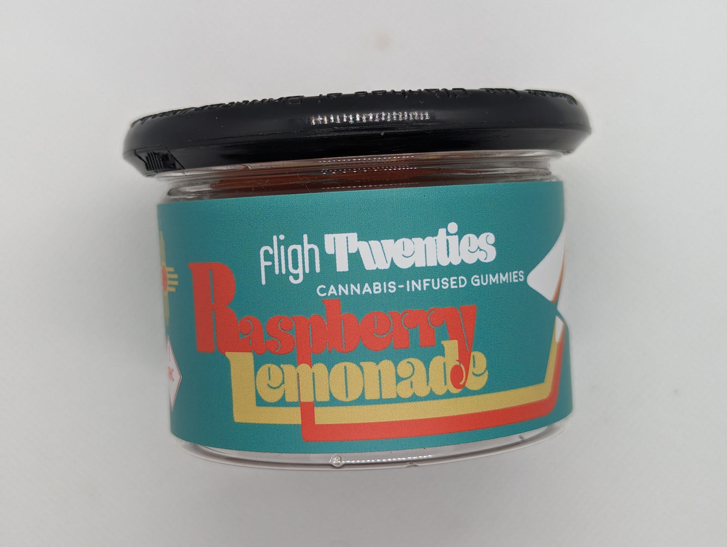 Fligh Twenties Cannabis Infused Gummies | Raspberry Lemonade, Sativa