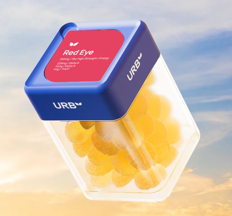 URB Skybites Red Eye 7500MG Gummies (Sativa)