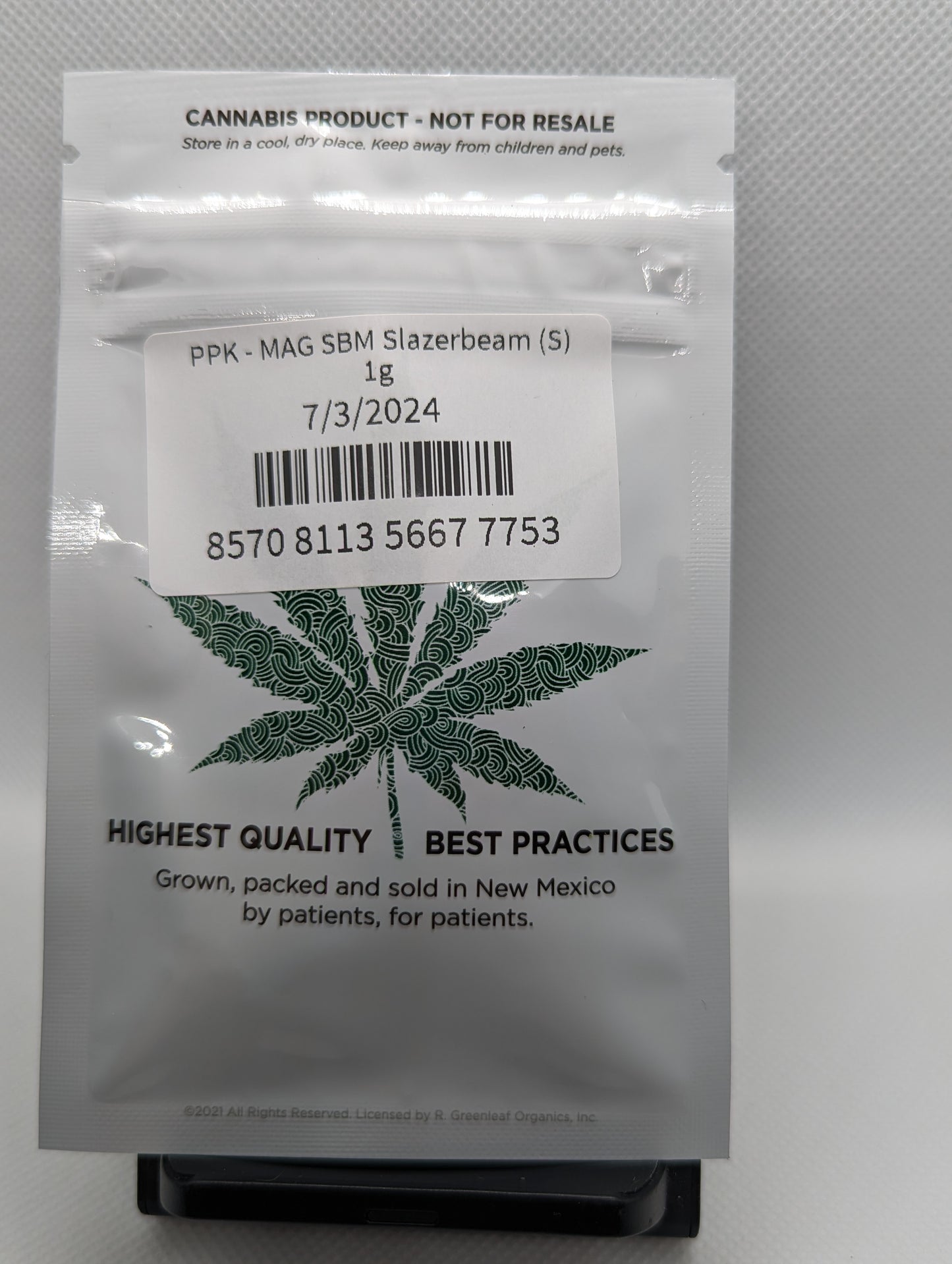 "Slazerbeam" THC Flower | 1 gram (Sativa)