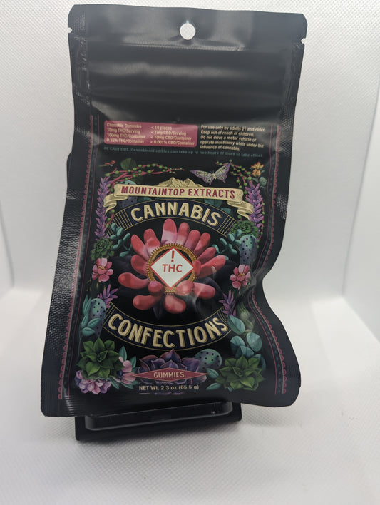 Mountain Extracts | Cannabis Confections | Gummies 100mg (10 pcs)