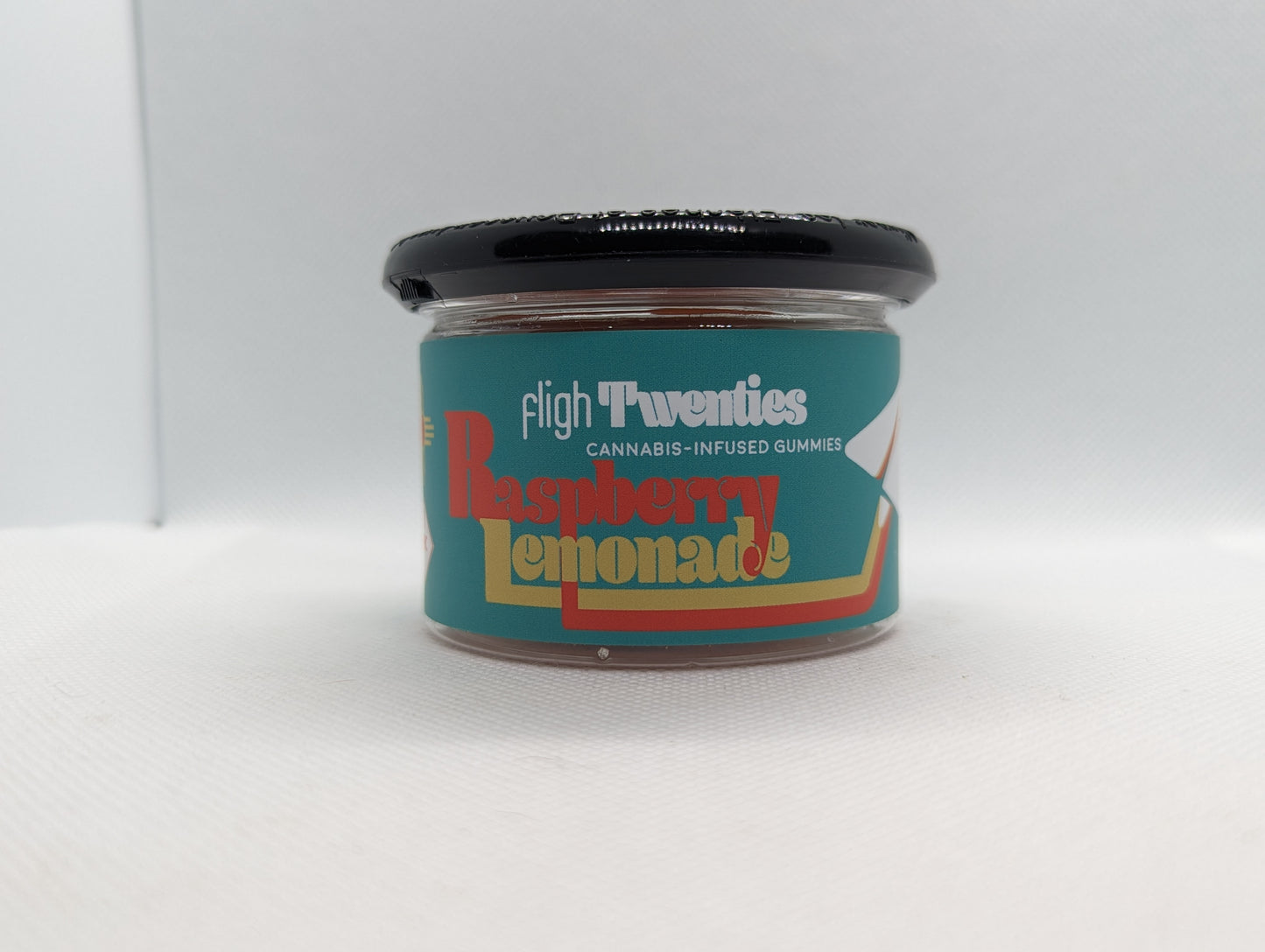 Fligh Twenties Cannabis Infused Gummies | Raspberry Lemonade, Sativa