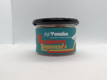 Fligh Twenties Cannabis Infused Gummies | Raspberry Lemonade, Sativa