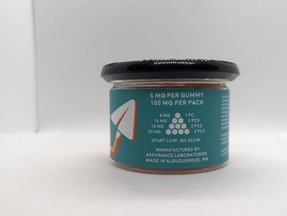 Fligh Twenties Cannabis Infused Gummies | Raspberry Lemonade, Sativa