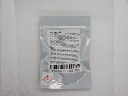 Jack Herer T1, THC Flower (Sativa) | 1g