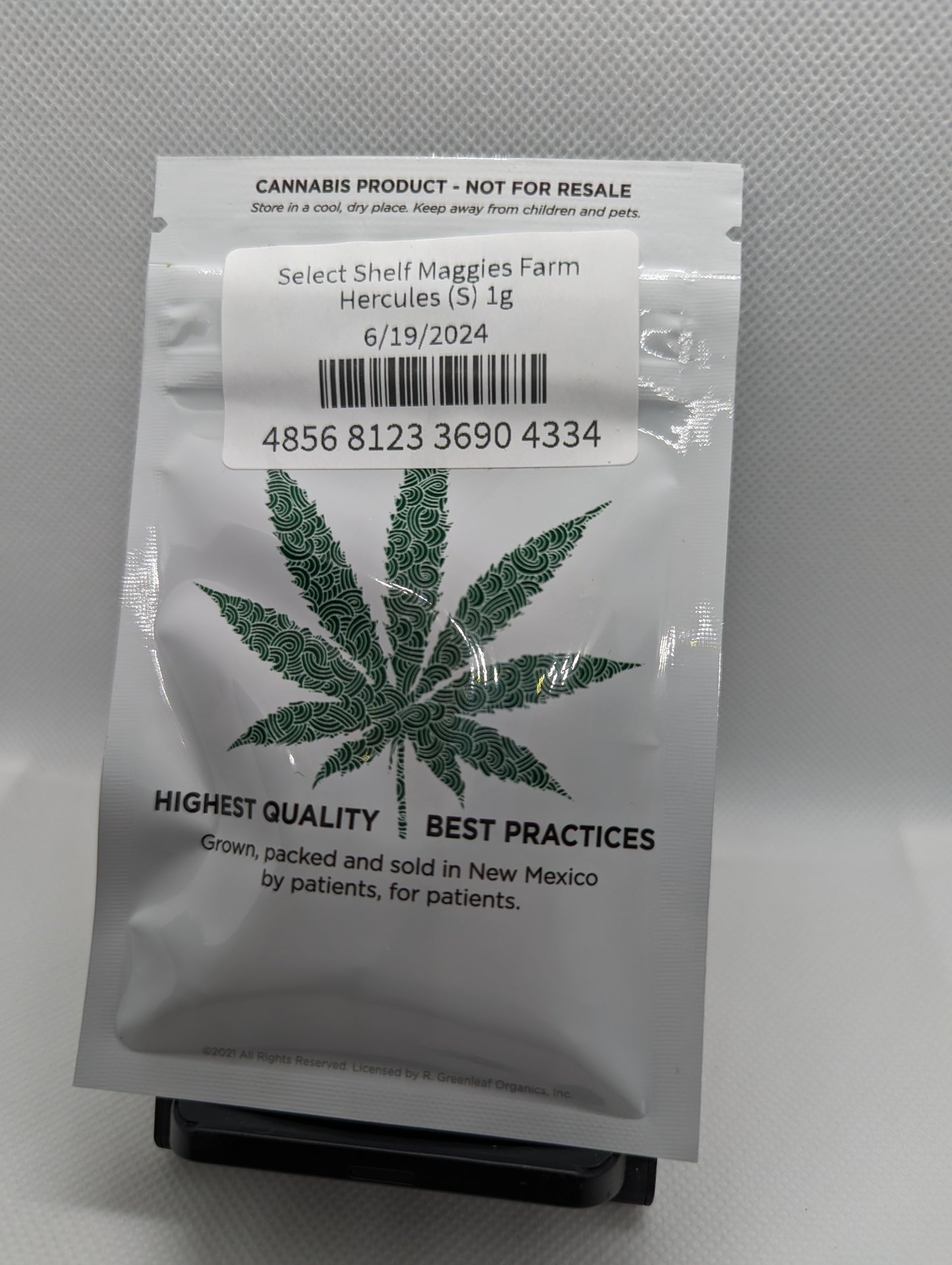 Hercules | 1 gram THC Flower (Sativa)
