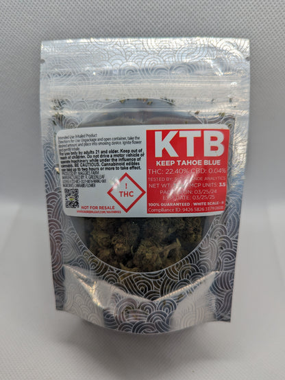Keep Tahoe Blue | 3.5 grams THC Flower