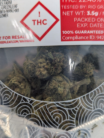 Keep Tahoe Blue | 3.5 grams THC Flower