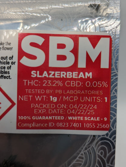 "Slazerbeam" THC Flower | 1 gram (Sativa)